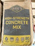 Mortar Quickrete/Sakrete 80 lb. bag (Concrete Mix)