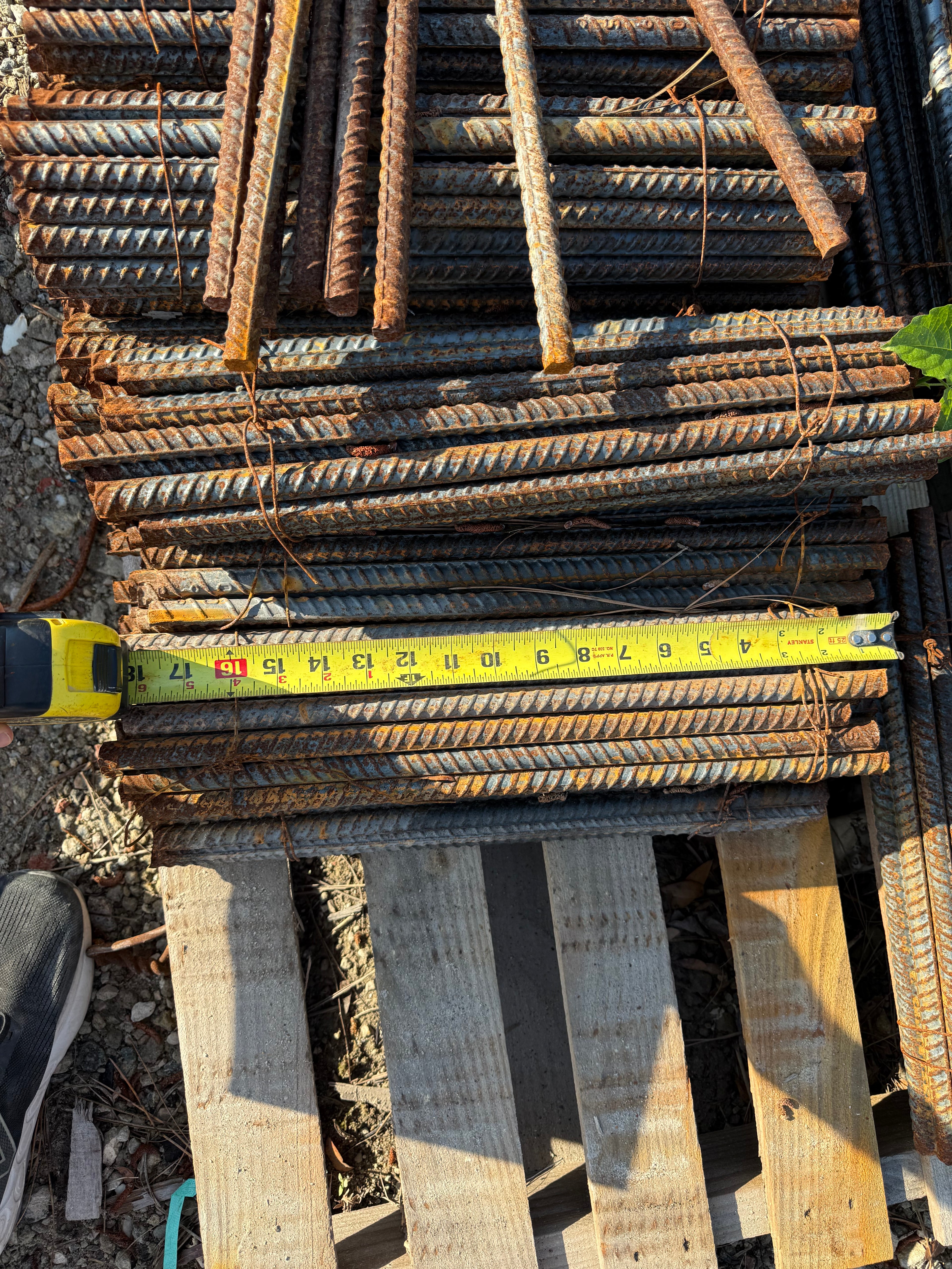 Steel Survey Stake #5 Rebar 18" (30pcs/bundle)