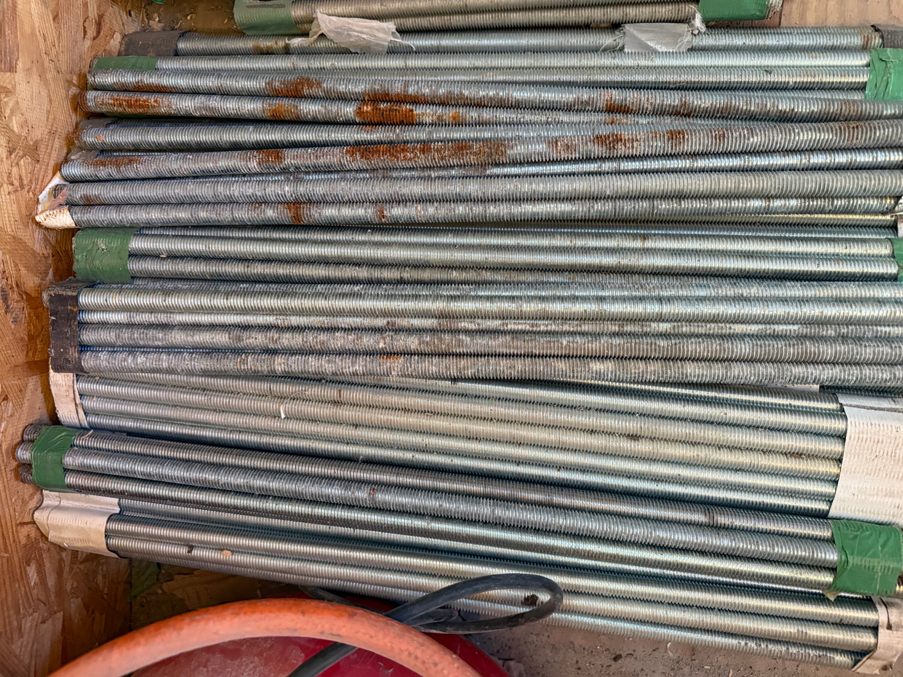 Steel Extension Rod 24" All Threaded 5/8"