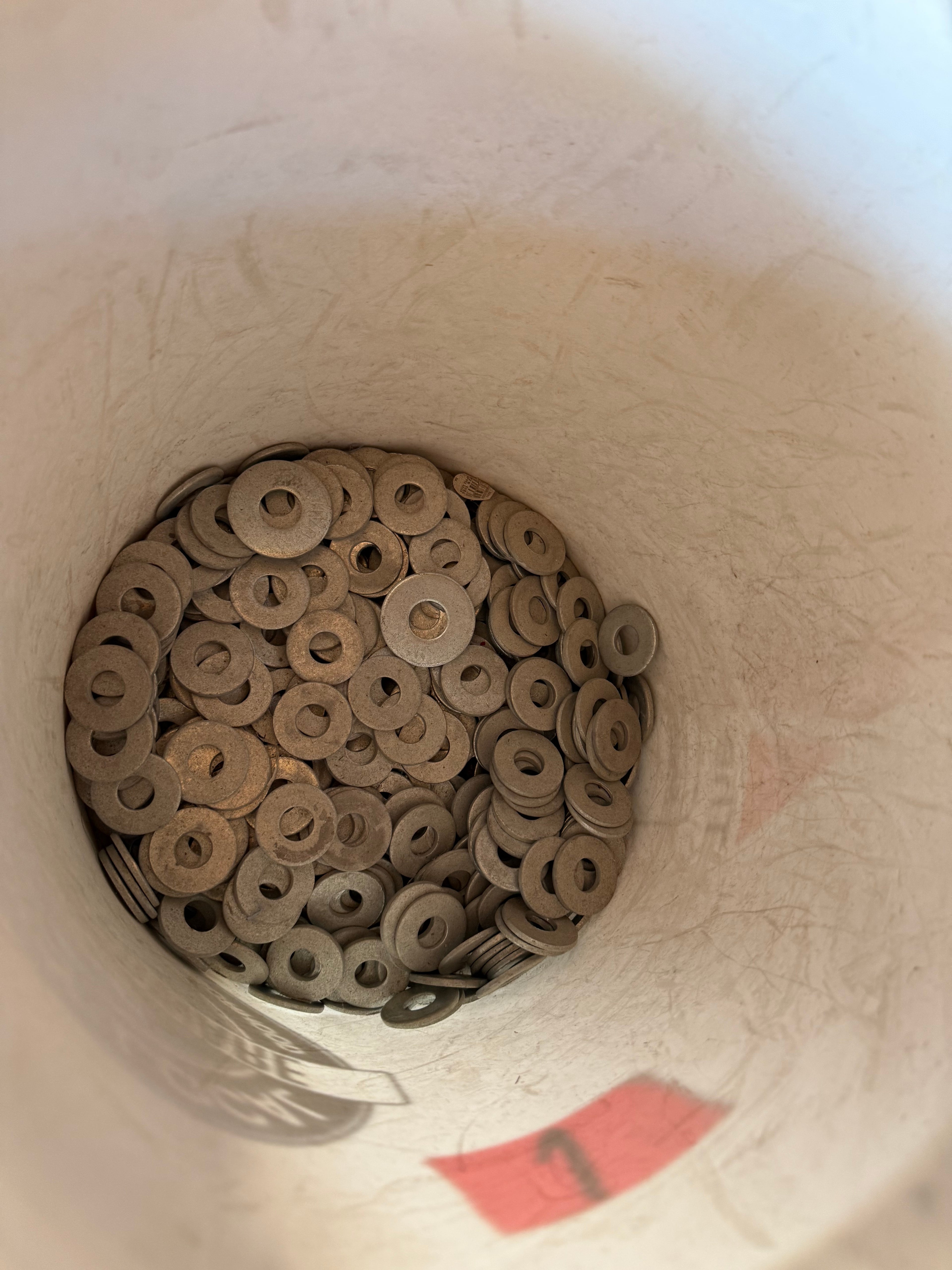 Steel Angle Iron Galvanized Flat Round Washer 1/2"
