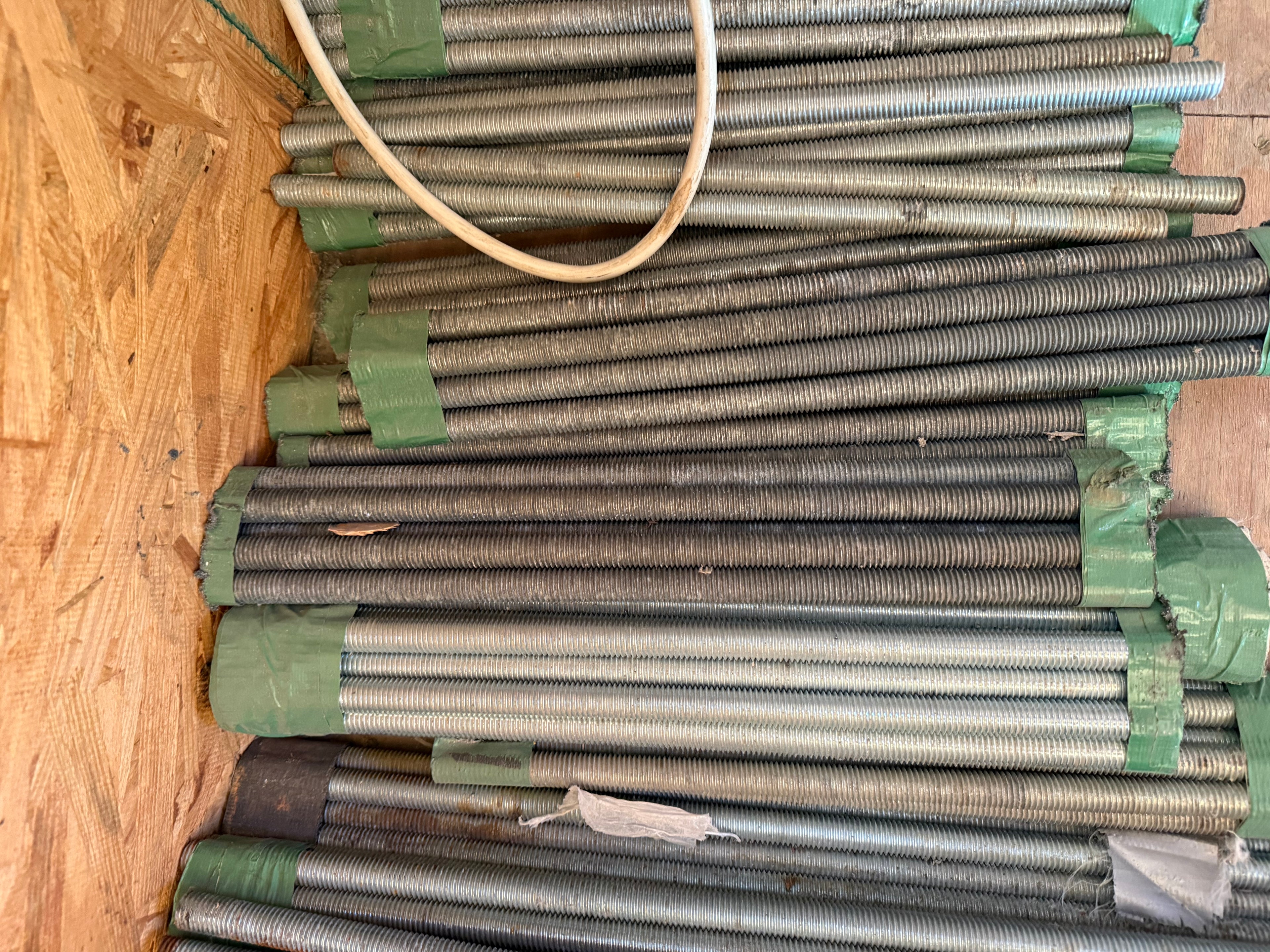 Steel Extension Rod 16" All Threaded 5/8"