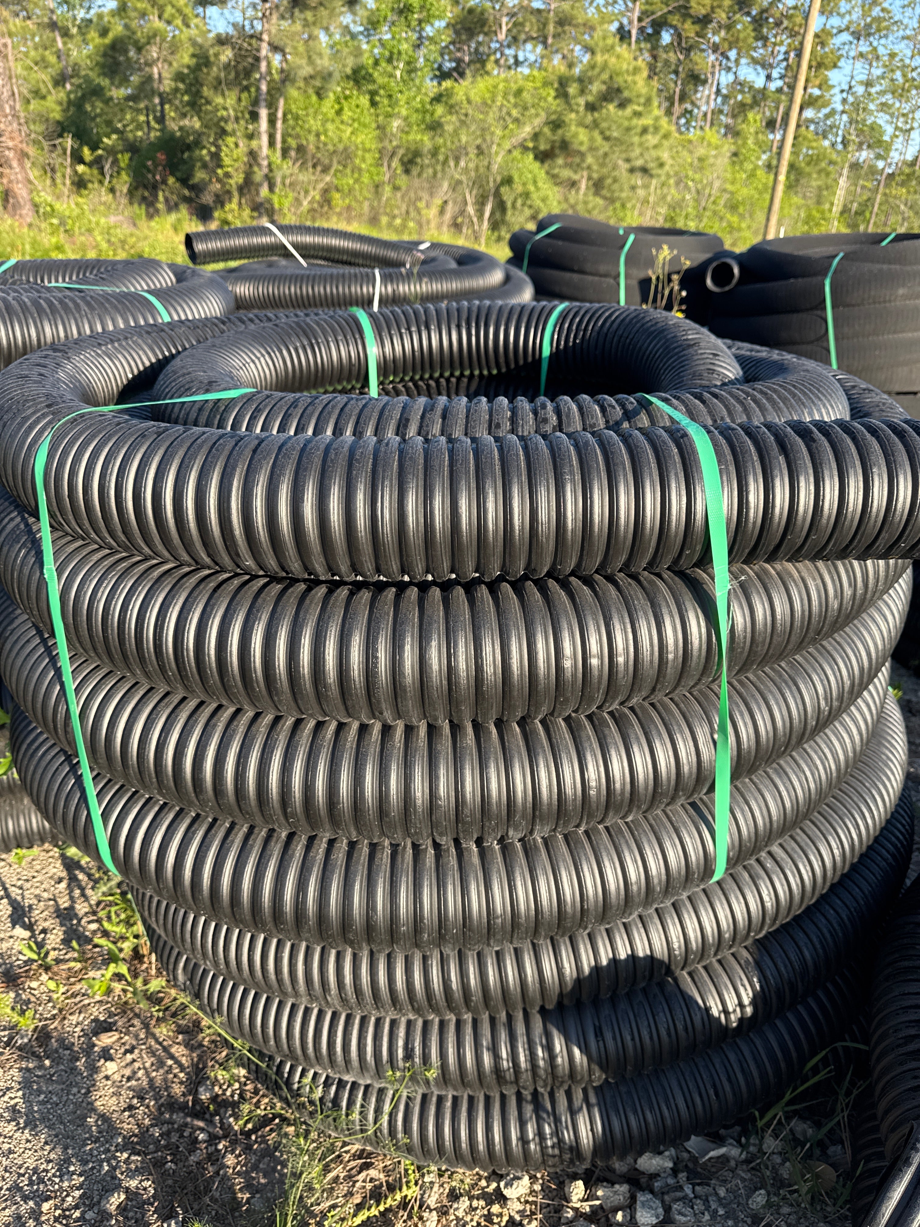 Pipe 4" Solid 4" x 100'