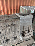 Pine Hall Paver ANTIQUE/Rumbled Cocoa Paver 4 x 8 x 2.25 for laying without joints (470 Cube)