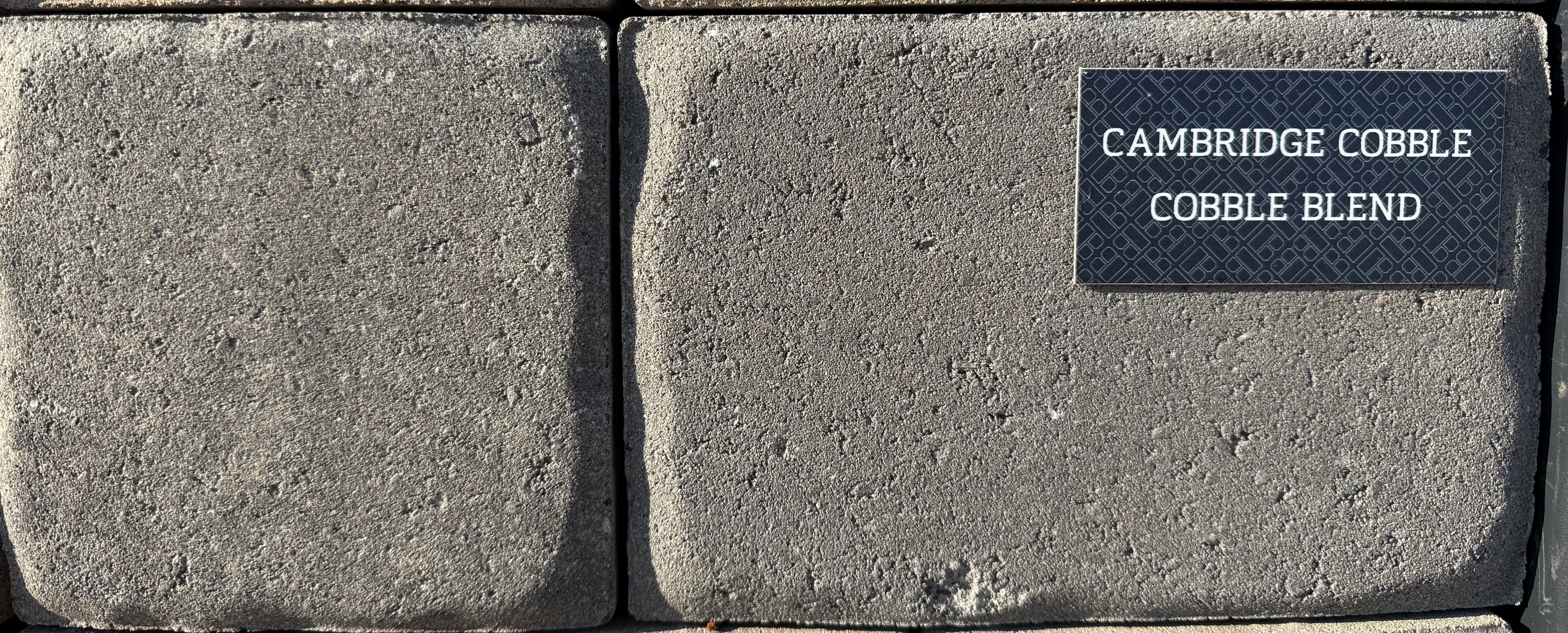 Belgard Paver Cambridge Cobble 2pc Anthracite (Cobble Blend) 112.5 sqft/12 ly pallet