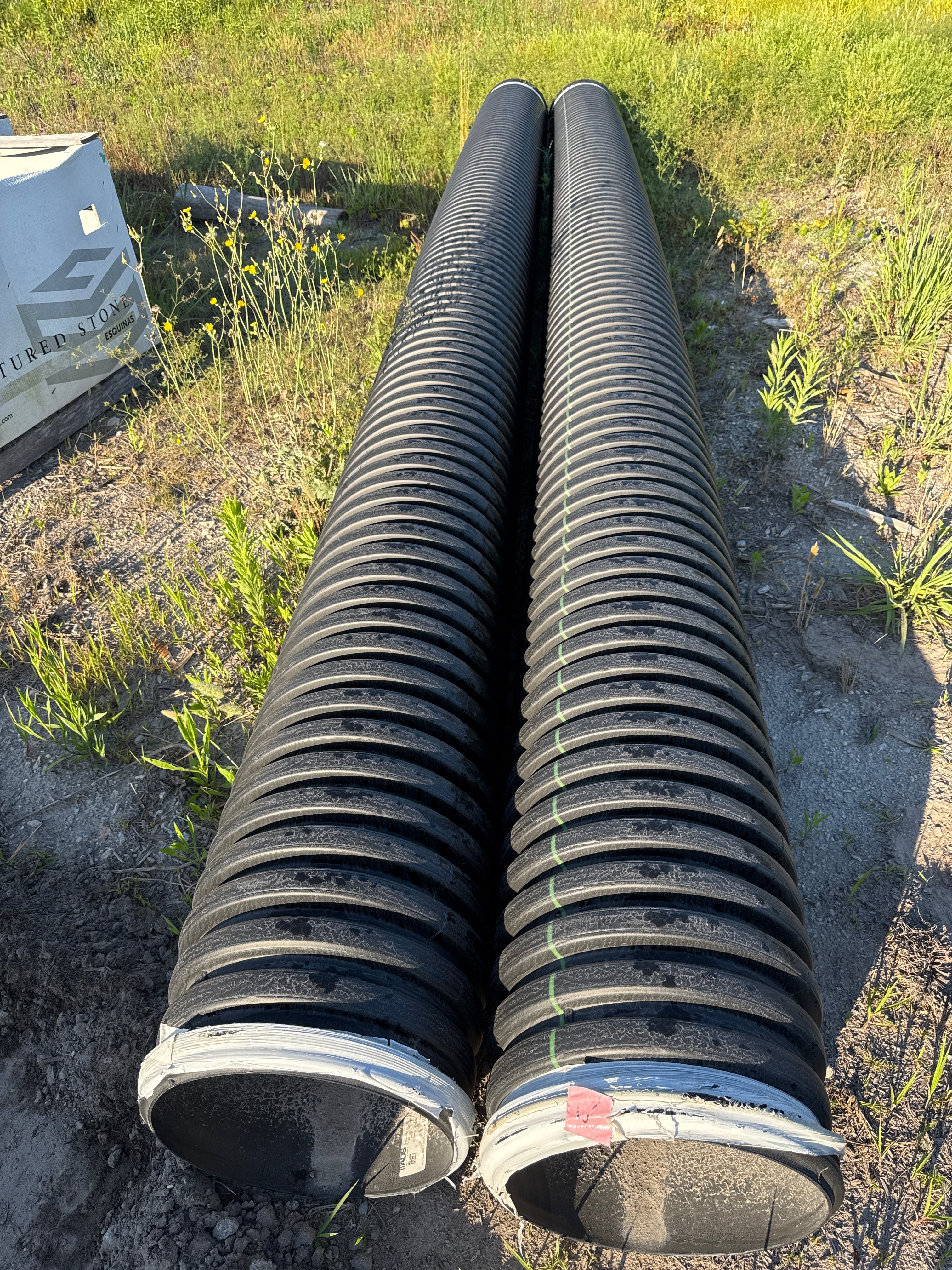 Pipe Culvert CPP Smooth Doubled Wall 15"x20'
